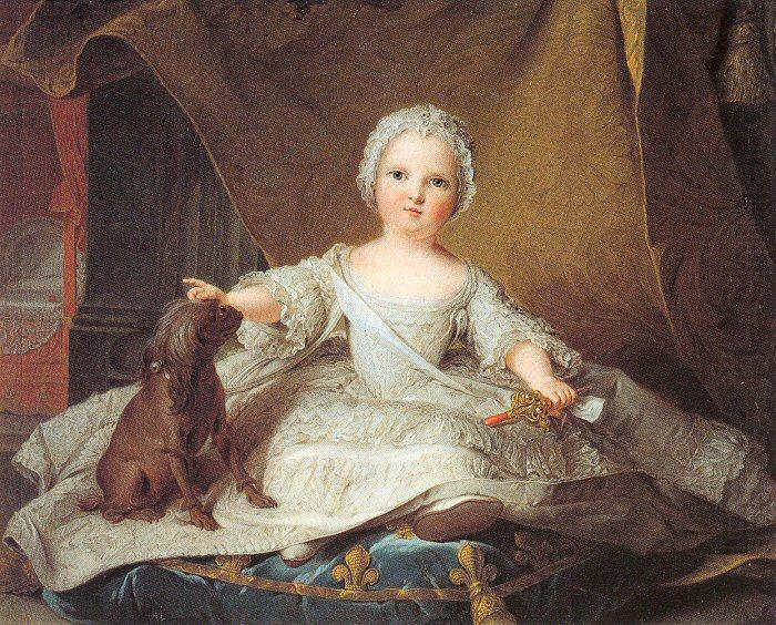 Jean Marc Nattier Marie Zephirine de France china oil painting image